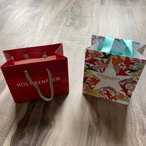 Small Tiffany and Holt Renfrew Shopping Bags